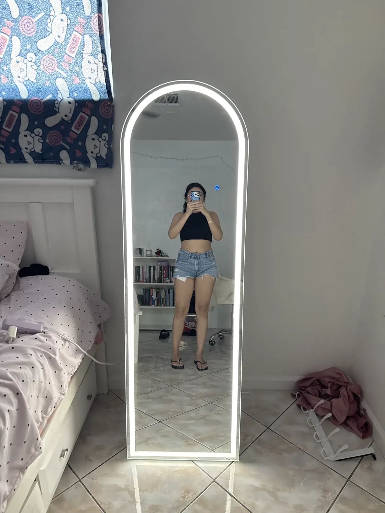 Oglindă LED pe toată lungimea, fotografie client 2